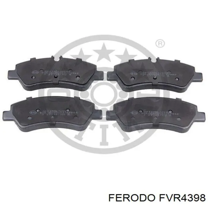 Comprar FVR4398 Ferodo Pastillas de freno traseras