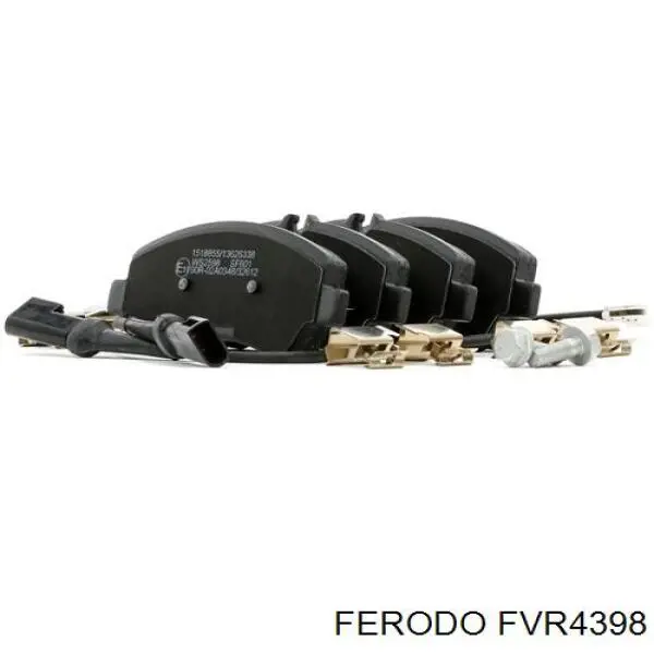FVR4398 Ferodo Pastillas freno traseras