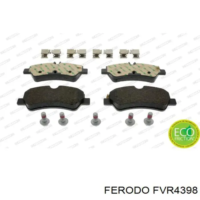FVR4398 Ferodo Pastillas freno traseras