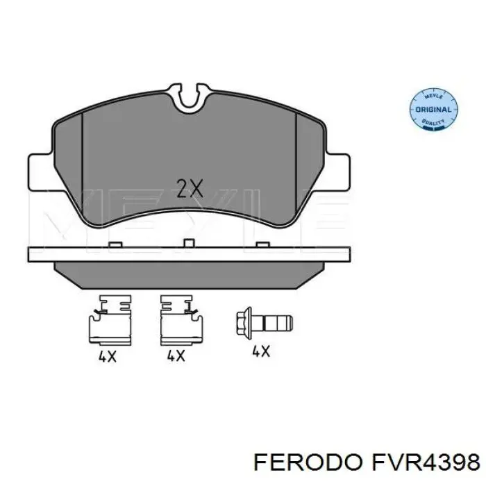 Pastillas traseras de freno Ferodo FVR4398 precio, desde 35,65 EUR