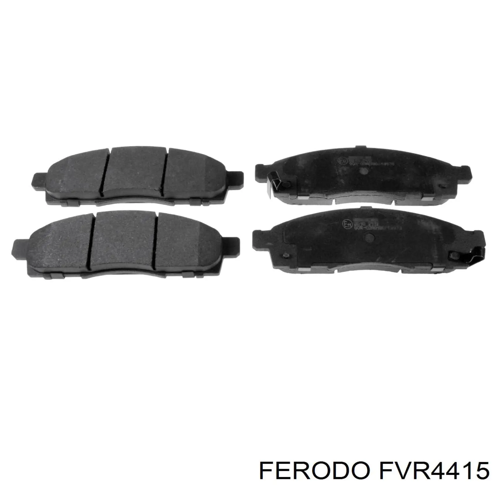FVR4415 Ferodo pastillas de freno delanteras