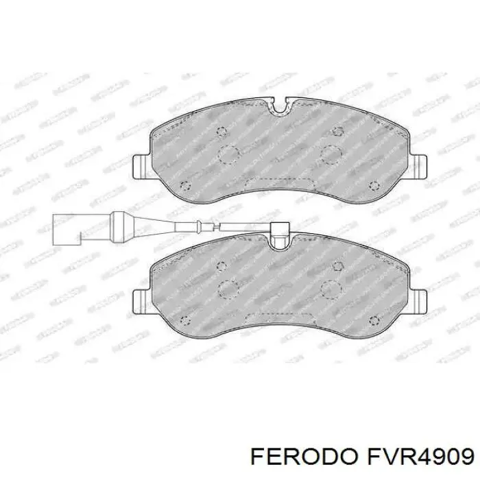 Pastillas freno delanteras Ferodo FVR4909 precio, desde 46,77 EUR