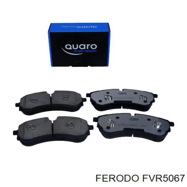 FVR5067 Ferodo pastillas de freno delanteras