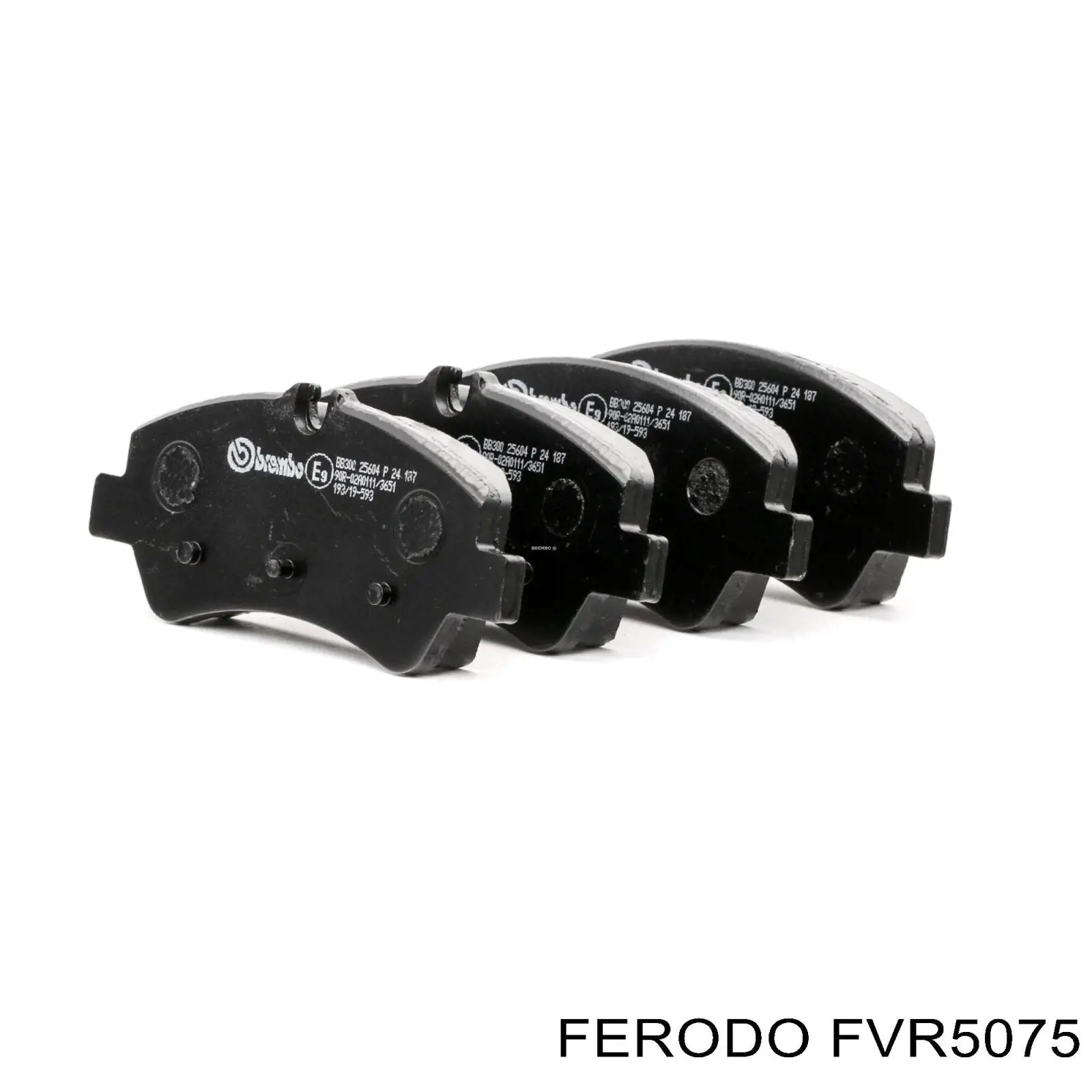 FVR5075 Ferodo pastillas de freno traseras