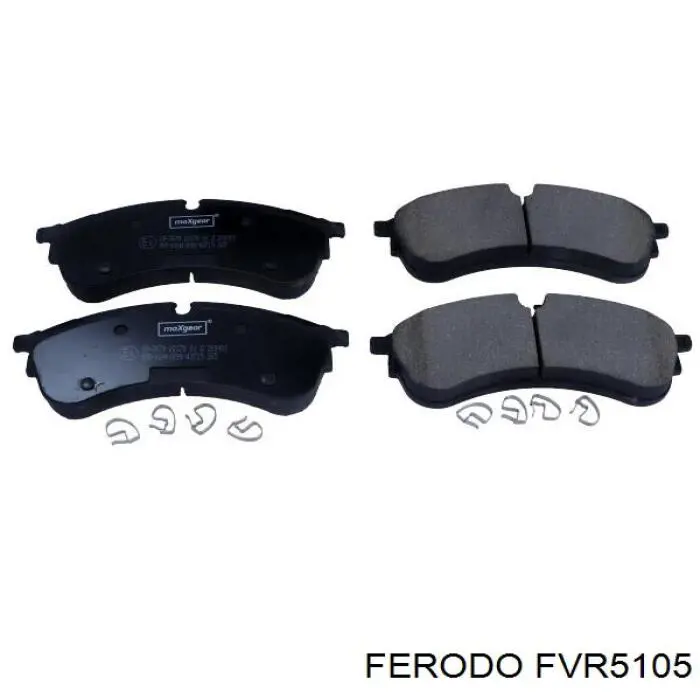 FVR5105 Ferodo pastillas de freno delanteras