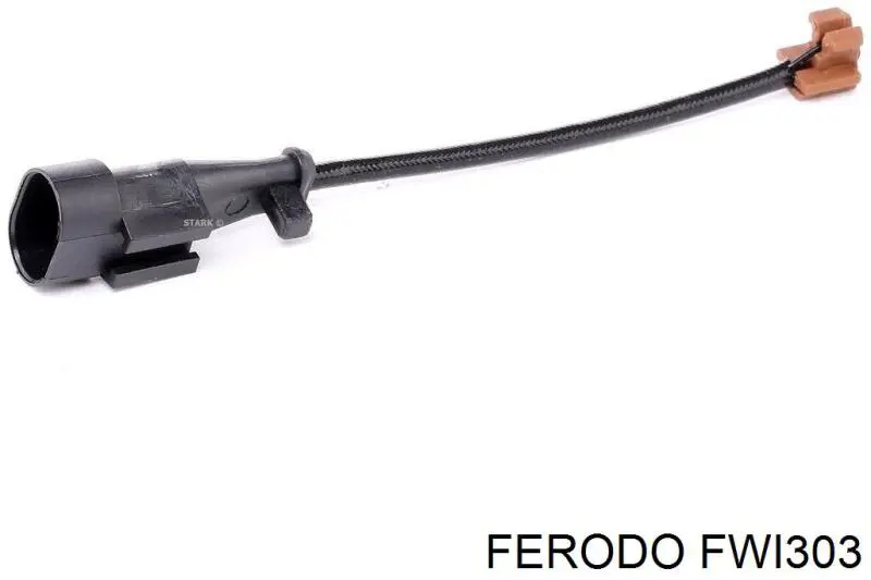 Sensor de desgaste de las pastillas de freno delanteras Road House 001093