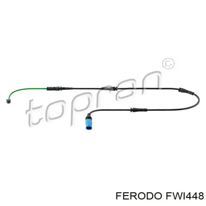 FWI448 Ferodo contacto de aviso, desgaste de los frenos, trasero