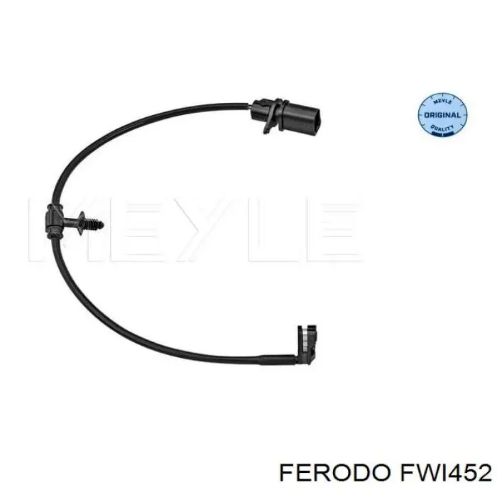 30104919 Swag Sensor de desgaste de pastillas de freno trasero
