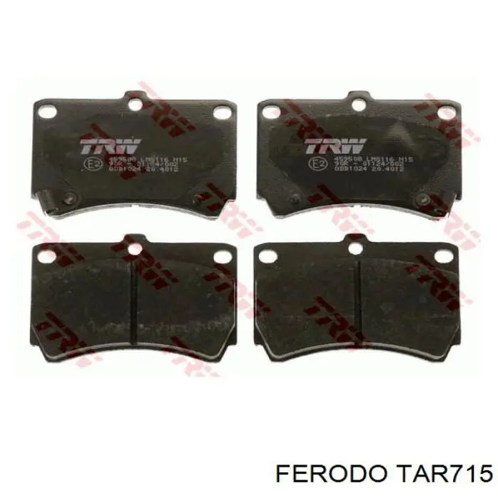 Pastillas de freno delanteras Mazda 323 BA