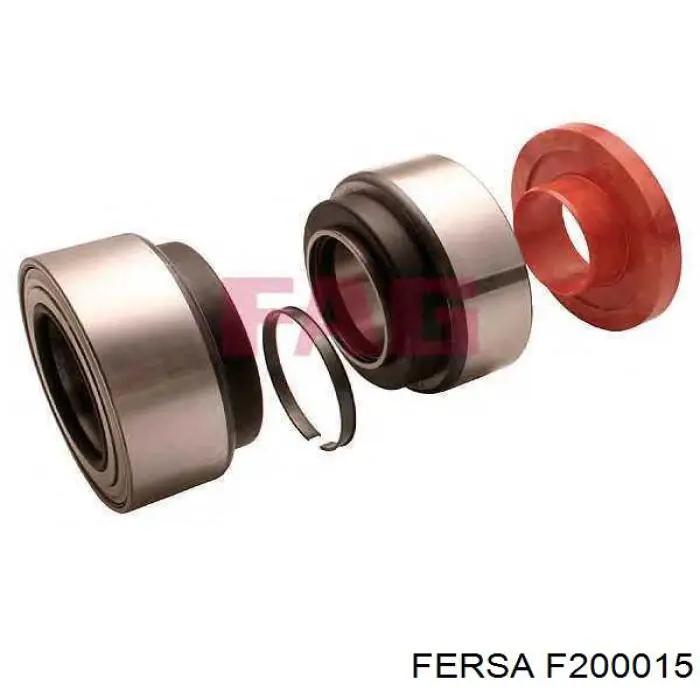 Kit de reparación de maza trasera 7420967830 Renault (RVI)
