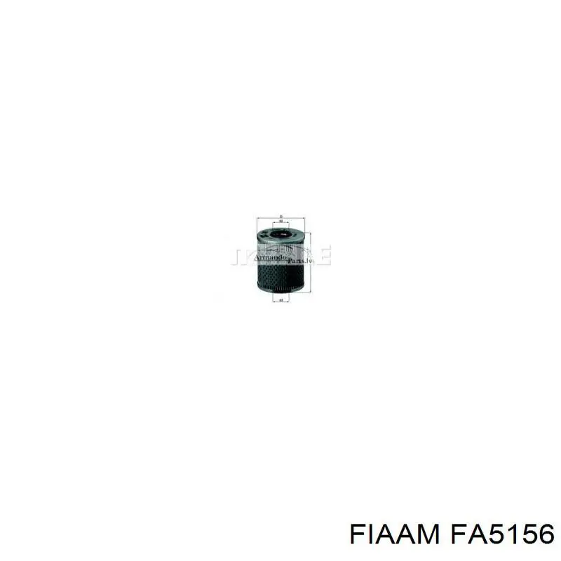 FA5156 Coopers FIAAM filtro de aceite