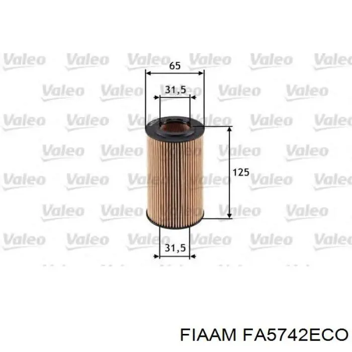 FA5742ECO Coopers FIAAM filtro de aceite