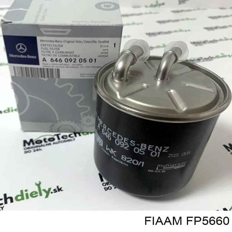 FP5660 Coopers FIAAM filtro de combustible