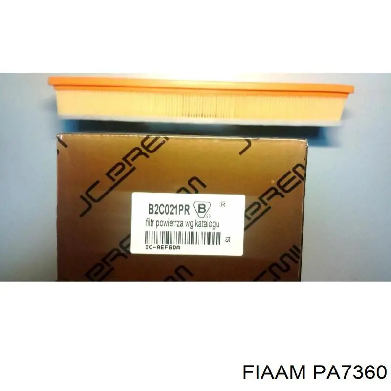 PA7360 Coopers FIAAM filtro de aire