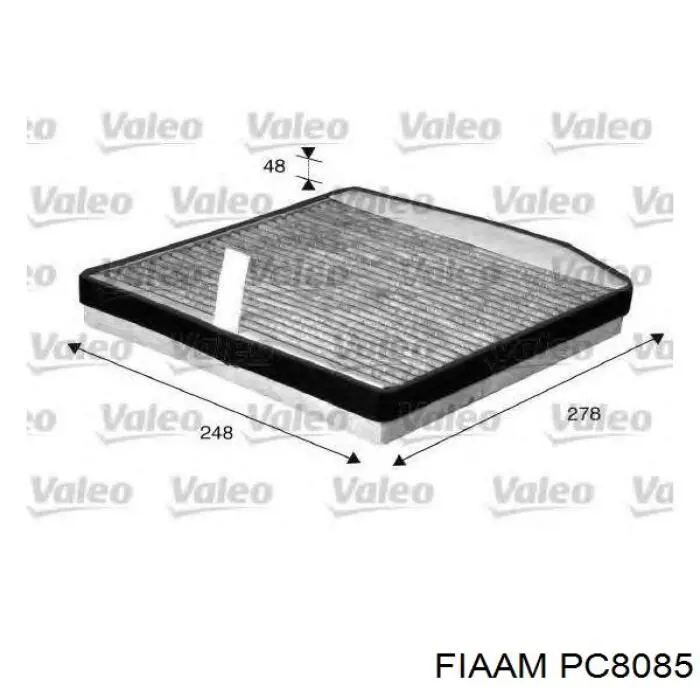 PC8085 Coopers FIAAM filtro habitáculo