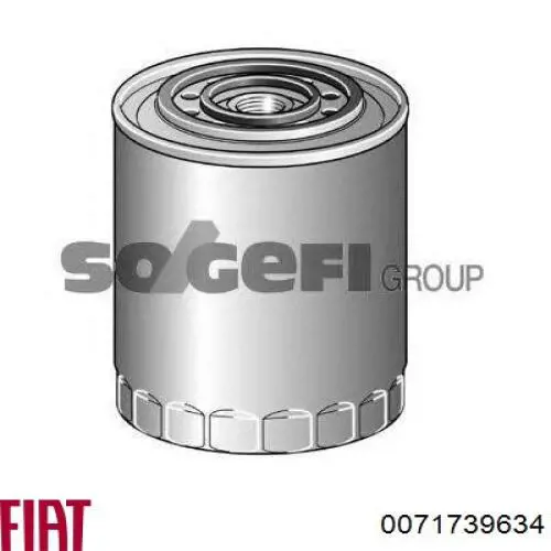 0071739634 Fiat/Alfa/Lancia filtro de aceite