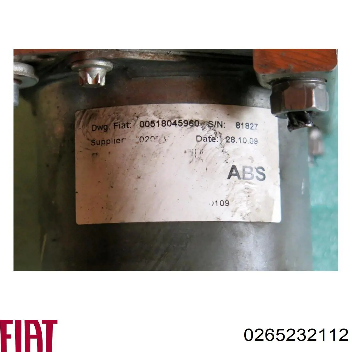 Módulo ABS 0265232112 Fiat/Alfa/Lancia