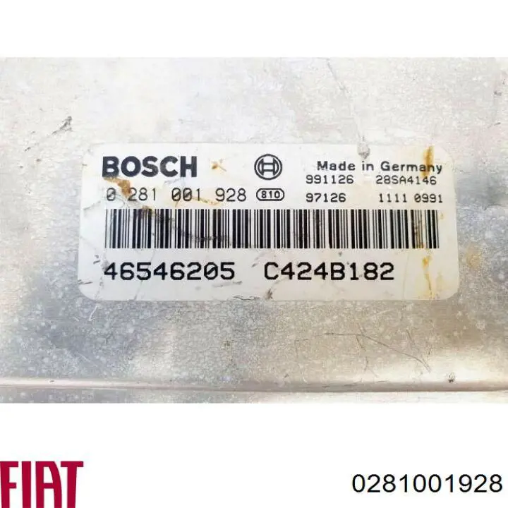 0281001928 Fiat/Alfa/Lancia Centralina Del Motor