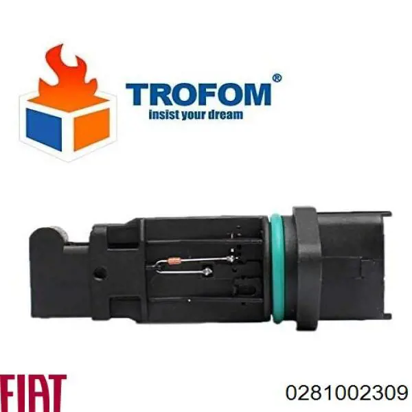 Medidor de flujo de aire Fiat/Alfa/Lancia 0281002309 precio, desde 26,14 EUR
