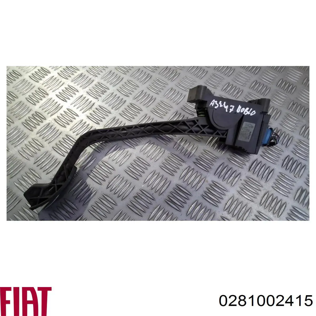 51783168 Fiat/Alfa/Lancia pedal de acelerador