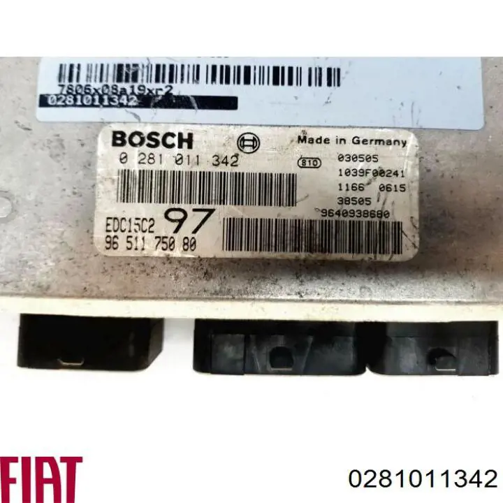 Unidad de control del motor  Fiat/Alfa/Lancia 0281011342 precio, desde 137,94 EUR