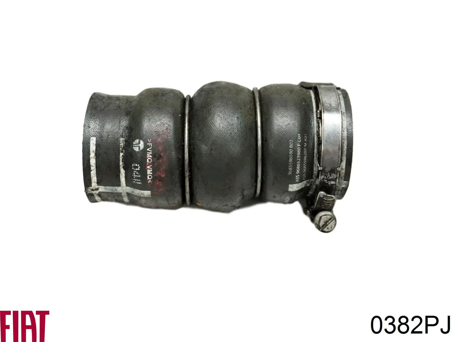 09849 Metalcaucho Manguera del intercooler