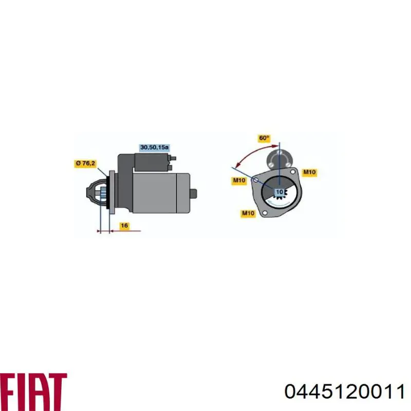 Inyector 0986435506 Bosch
