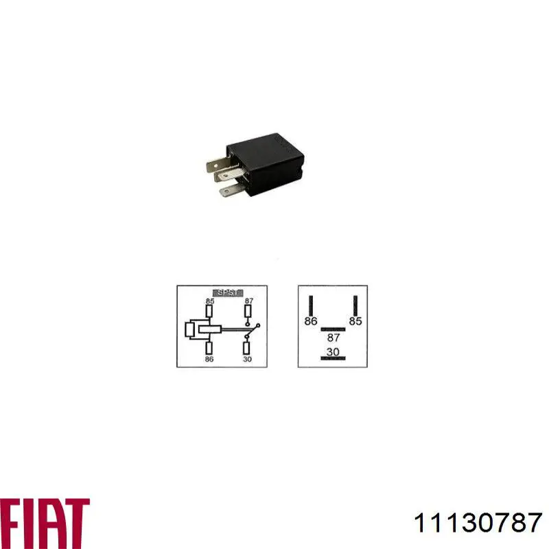 11130787 Fiat/Alfa/Lancia relé, ventilador de habitáculo