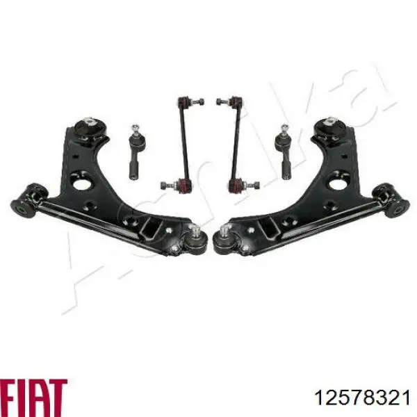 12578321 Fiat/Alfa/Lancia Kit de brazo de suspensión delantera