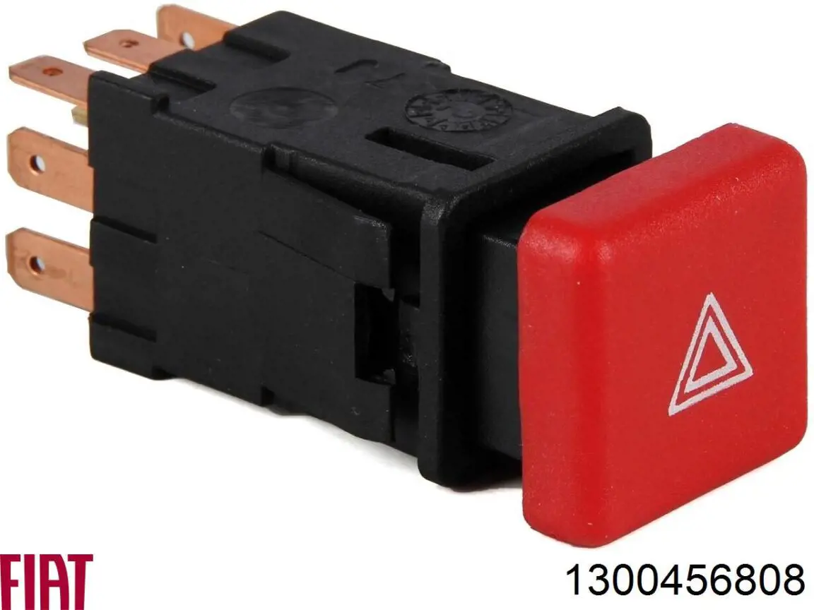 Boton de luz de emergencía 1300456808 Fiat/Alfa/Lancia