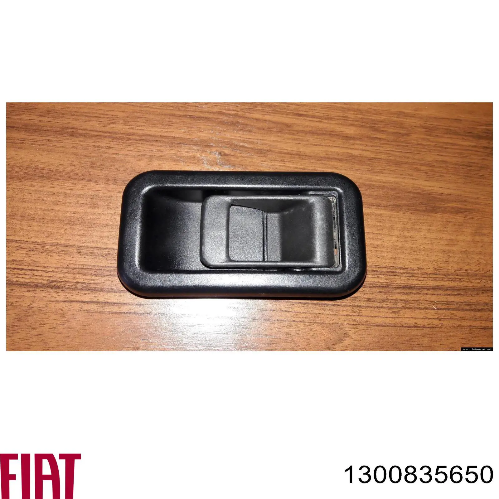 Manija interior derecha de puerta corrediza 00009143J3 Peugeot/Citroen