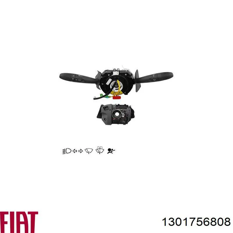 Interruptor de la columna de dirección completo Fiat/Alfa/Lancia 1301756808 precio, desde 111,34 EUR