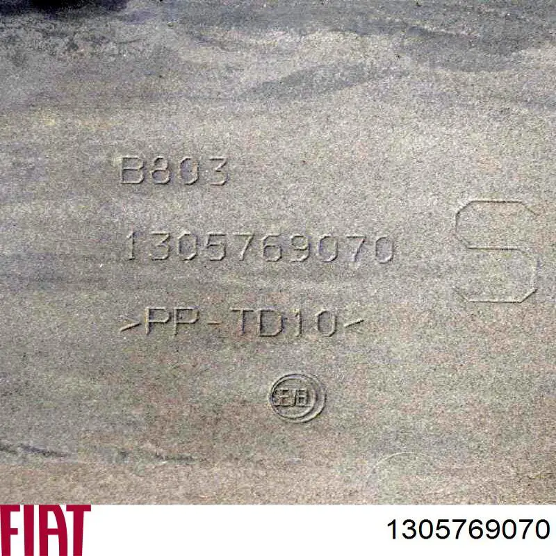 Moldura del guardabarros trasero izquierdo Fiat/Alfa/Lancia 1305769070 precio, desde 37,85 EUR