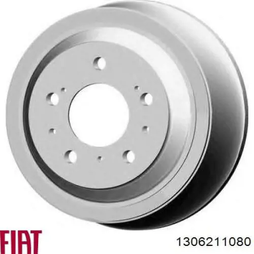 1306211080 Fiat/Alfa/Lancia Tambor de freno trasero