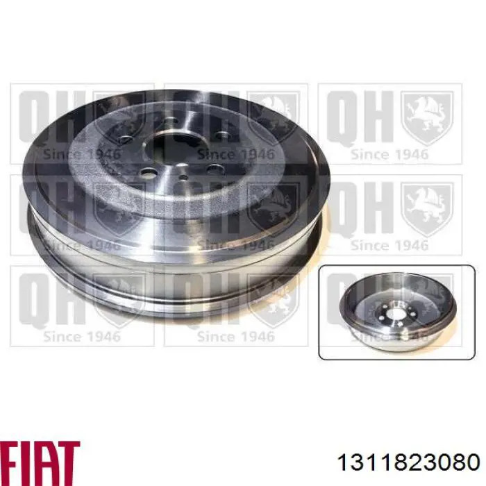 Comprar 1311823080 Fiat/Alfa/Lancia Tambor de freno trasero