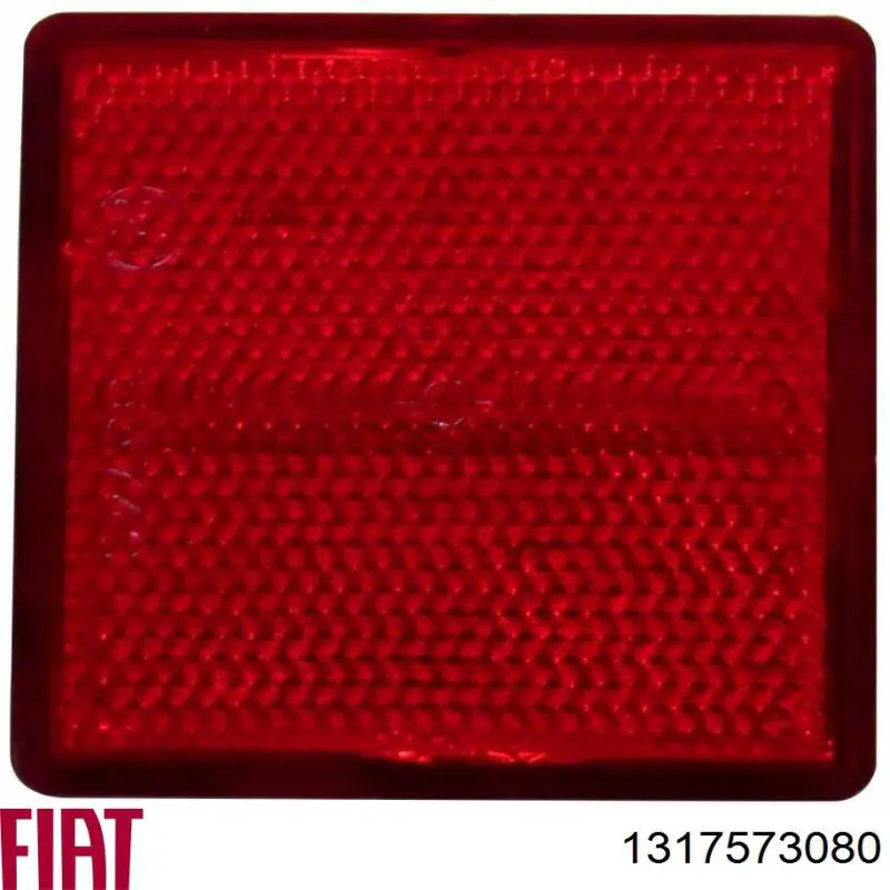 1317573080 Fiat/Alfa/Lancia Reflector de parachoques trasero