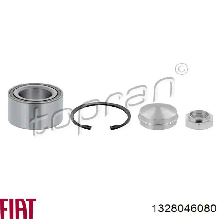 Cojinete de rueda delantero 1328046080 Fiat/Alfa/Lancia