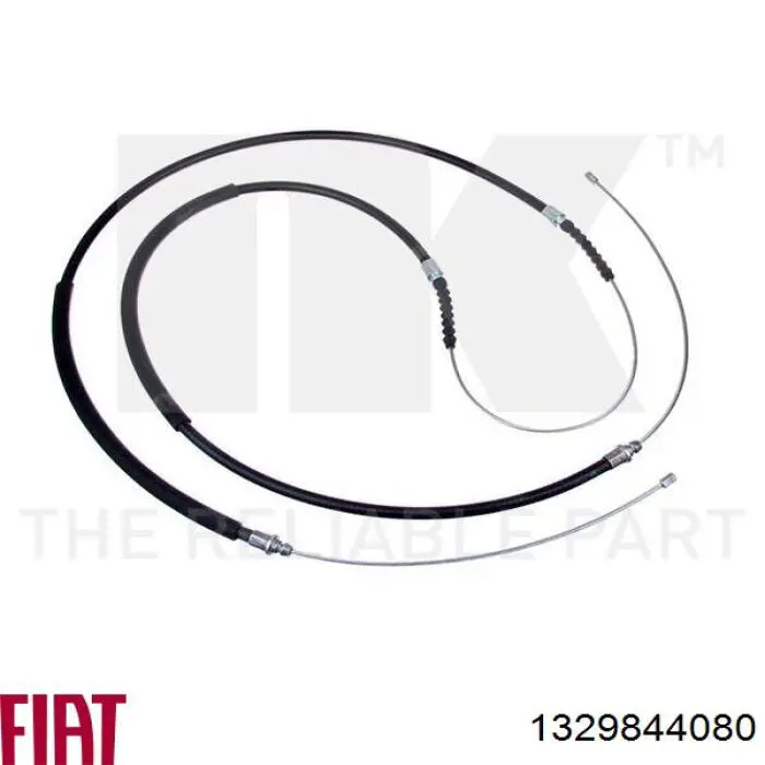 Cable de freno de mano trasero derecho/izquierdo 910491 SPJ