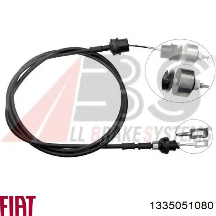 2150AW Peugeot/Citroen cable de embrague