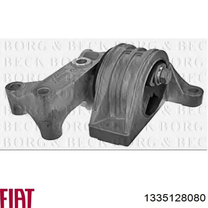 1335128080 Fiat/Alfa/Lancia soporte de motor derecho