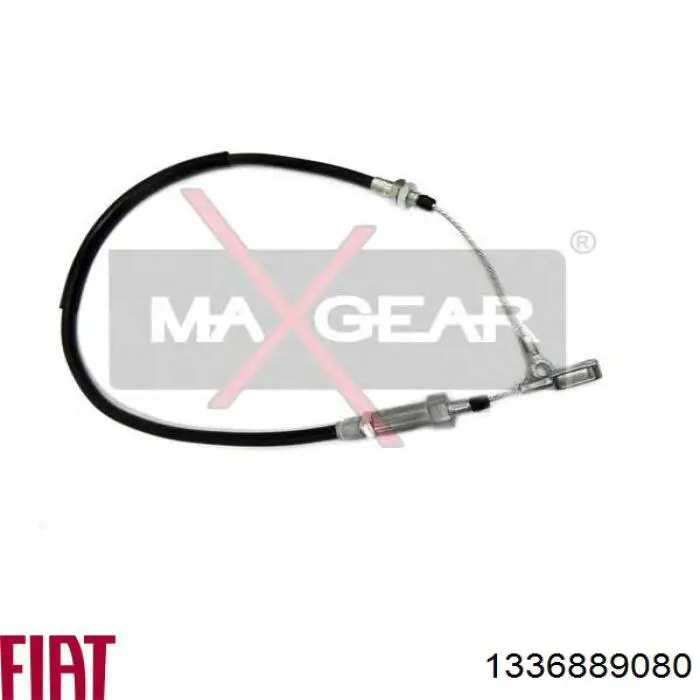 1336889080 Fiat/Alfa/Lancia cable de freno de mano delantero