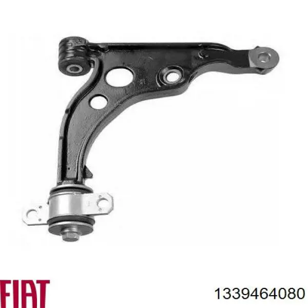 Brazo inferior izquierdo de la suspensión delantera 1339464080 Fiat/Alfa/Lancia