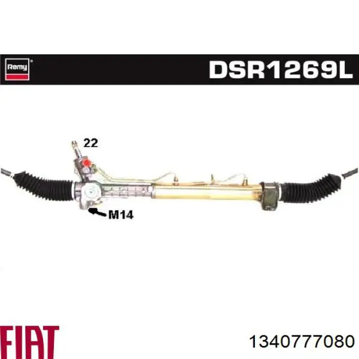 Engranaje de dirección Fiat/Alfa/Lancia 1340777080 precio, desde 142,93 EUR