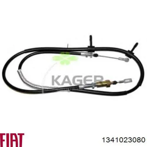 Cable de freno de estacionamiento delantero 2001395 Beca Cables