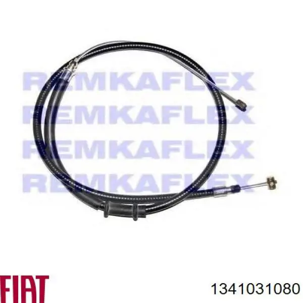 1341031080 Fiat/Alfa/Lancia cable de freno de mano trasero derecho/izquierdo