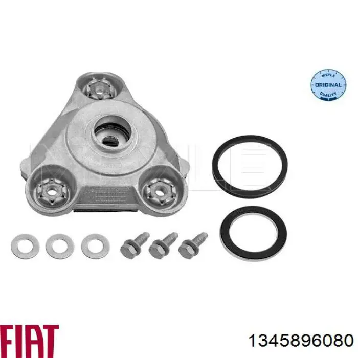 1345896080 Fiat/Alfa/Lancia soporte amortiguador delantero derecho