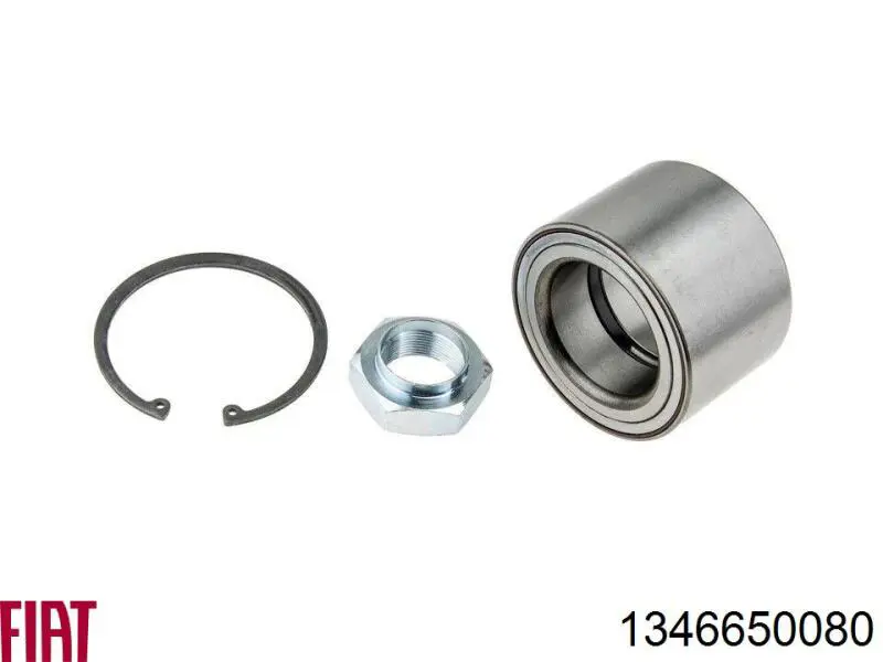 Cojinete de rueda delantero 1346650080 Fiat/Alfa/Lancia