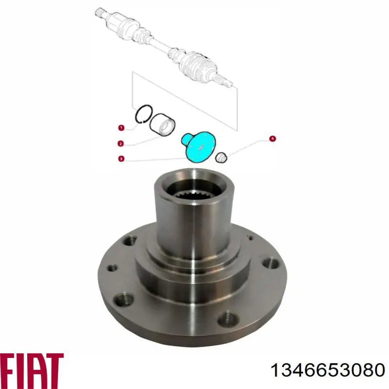Comprar 1346653080 Fiat/Alfa/Lancia Bujes de ruedas