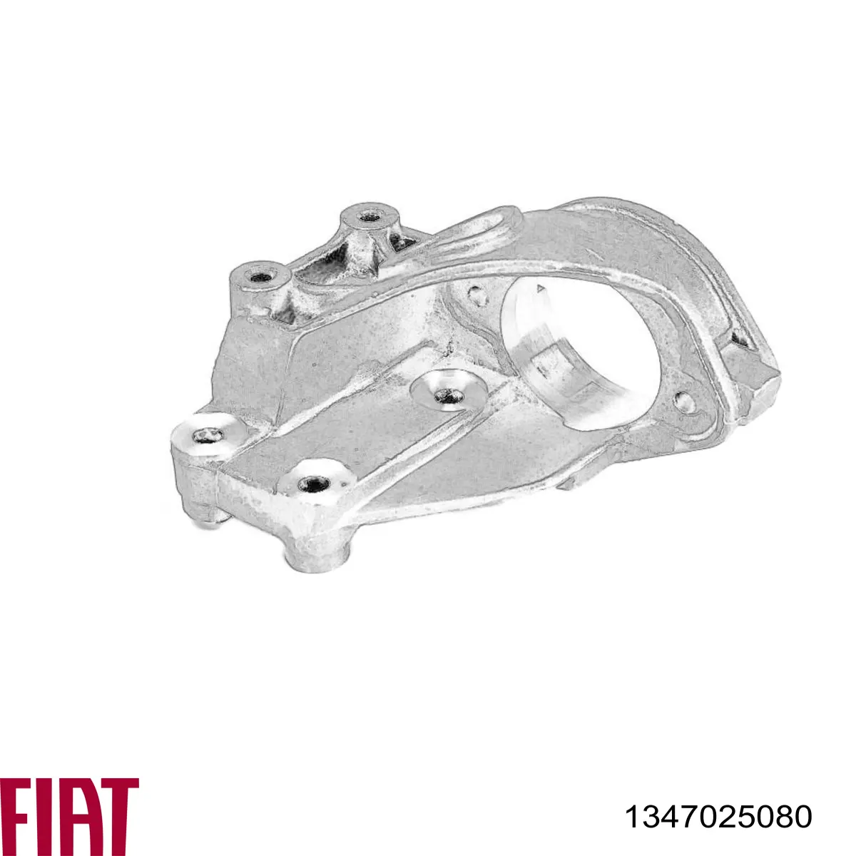 Soporte del rodamiento intermedio del semieje delantero 1347025080 Fiat/Alfa/Lancia
