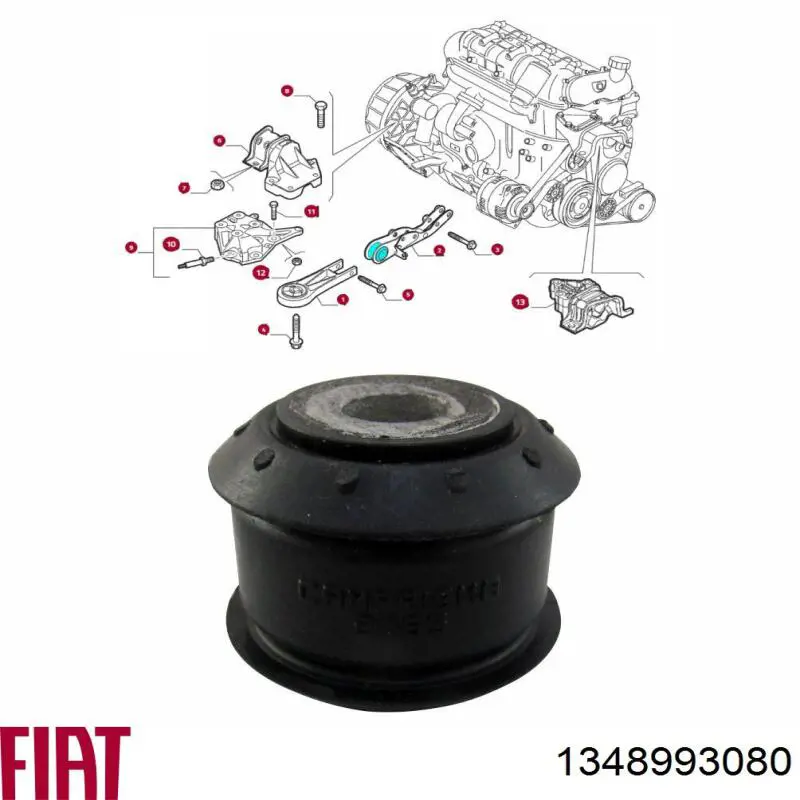Comprar 180691 Peugeot/Citroen Soporte de motor trasero